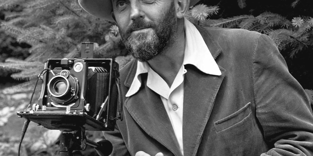 Ansel Adams and Camera